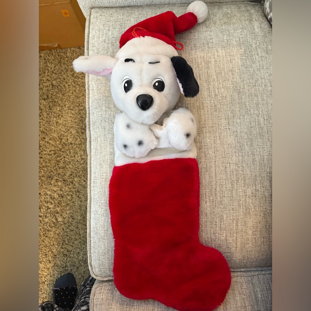 Vintage Disney 101 Dalmatians Stocking